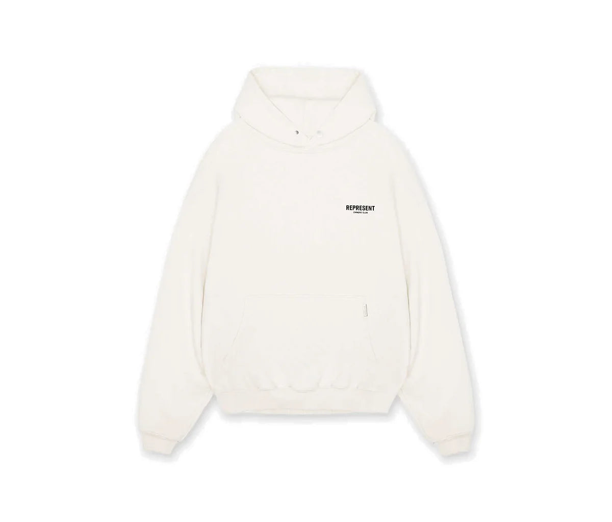 Represent Owner's Club Hoodie Flat White/Black