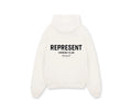 Represent Owner's Club Hoodie Flat White/Black
