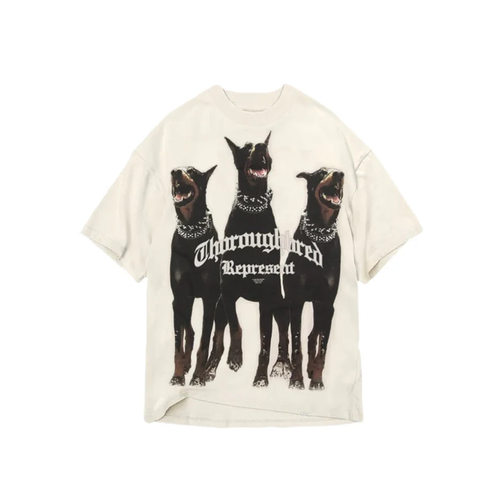 Represent Thoroughbred T-Shirt Vintage White