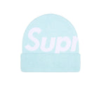 Supreme Big Logo Beanie (FW25) Light Blue