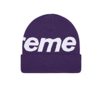 Supreme Big Logo Beanie (FW25) Purple
