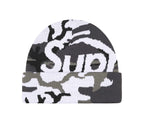 Supreme Camo Big Logo Beanie Snow Camo