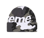 Supreme Camo Big Logo Beanie Snow Camo