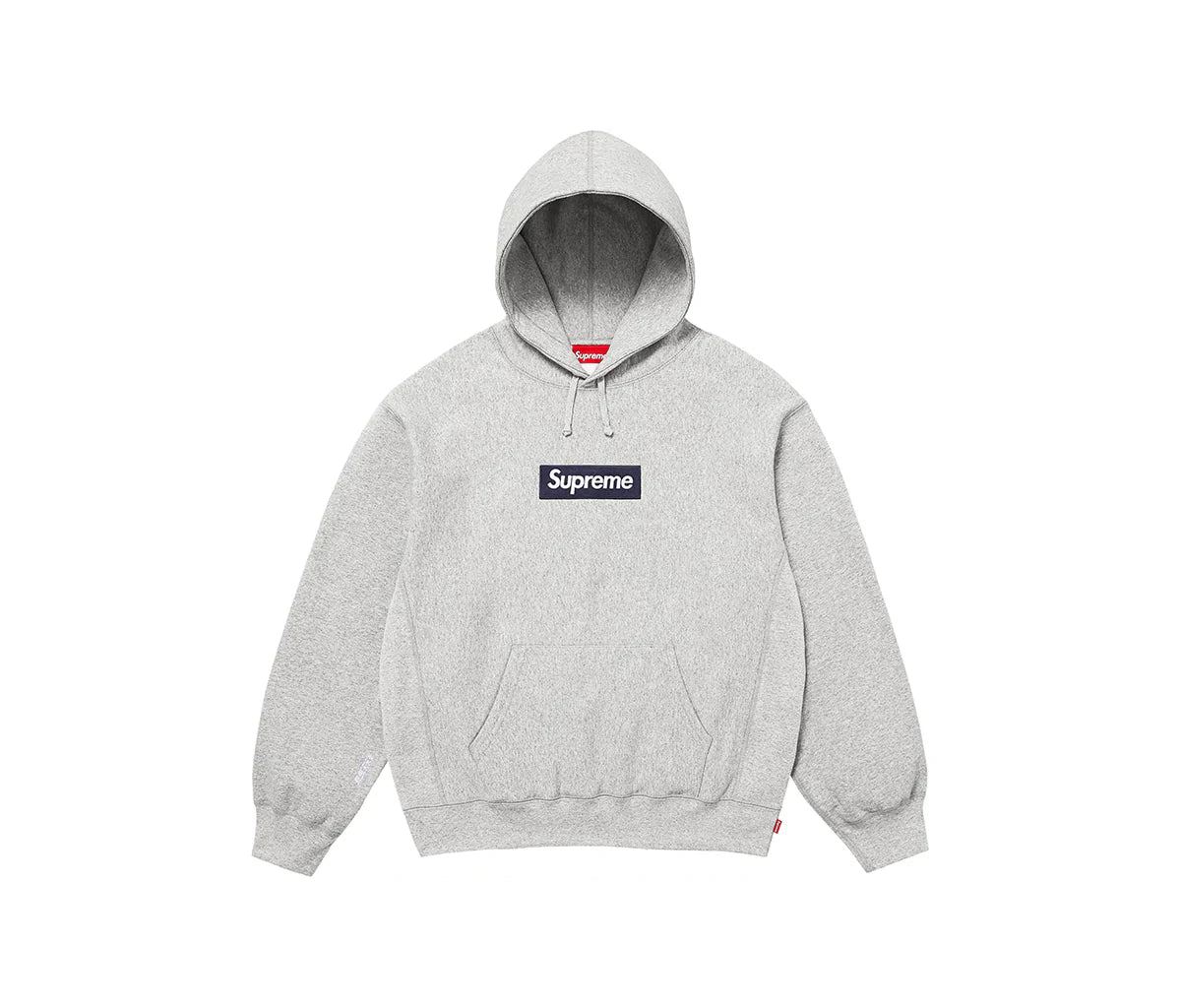 Supreme Box Logo Hooded Sweatshirt (FW25) Heather Grey