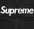 Supreme MM6 Maison Margiela Box Logo Zip Up Hooded Sweatshirt Black