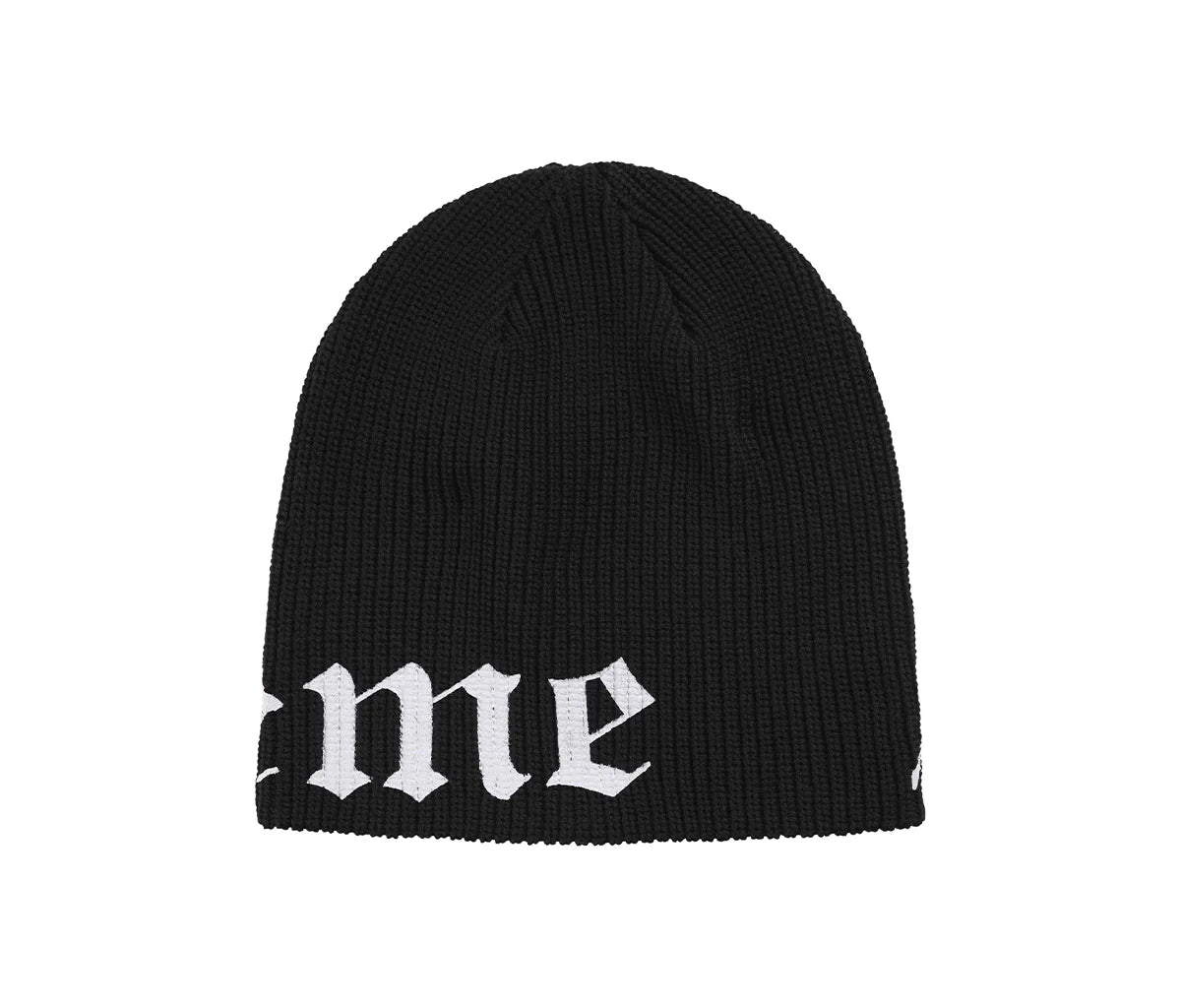 Supreme Old English Printed Beanie (SS26) Black