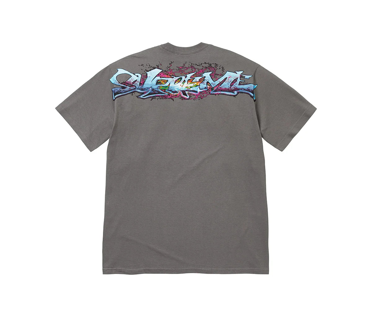 Supreme Tag Tee Charcoal