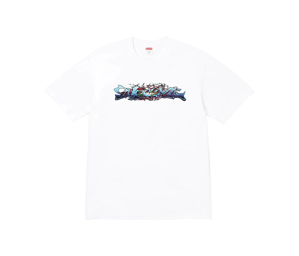 Supreme Tag Tee White