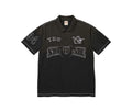 Supreme True Religion Applique Polo Black