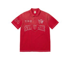 Supreme True Religion Applique Polo Red