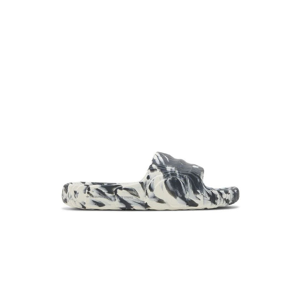 adidas Adilette 22 Slides Carbon Aluminum