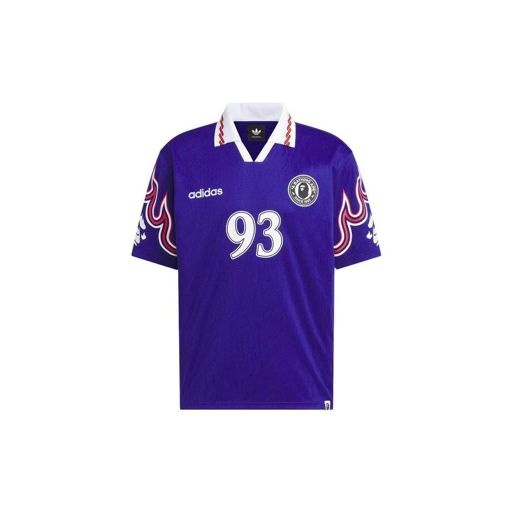 adidas x BAPE Flame Jersey Blue