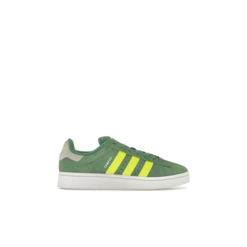 adidas Campus 00s Preloved Green Solar Yellow (Kids) - Adidas Campus