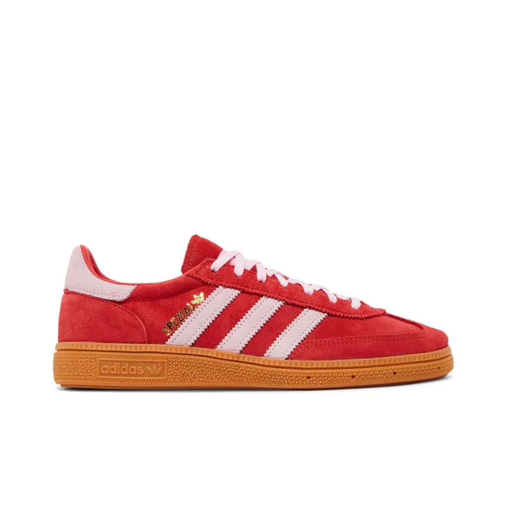Adidas Handball Spezial Bright Red Clear Pink dámské tenisky