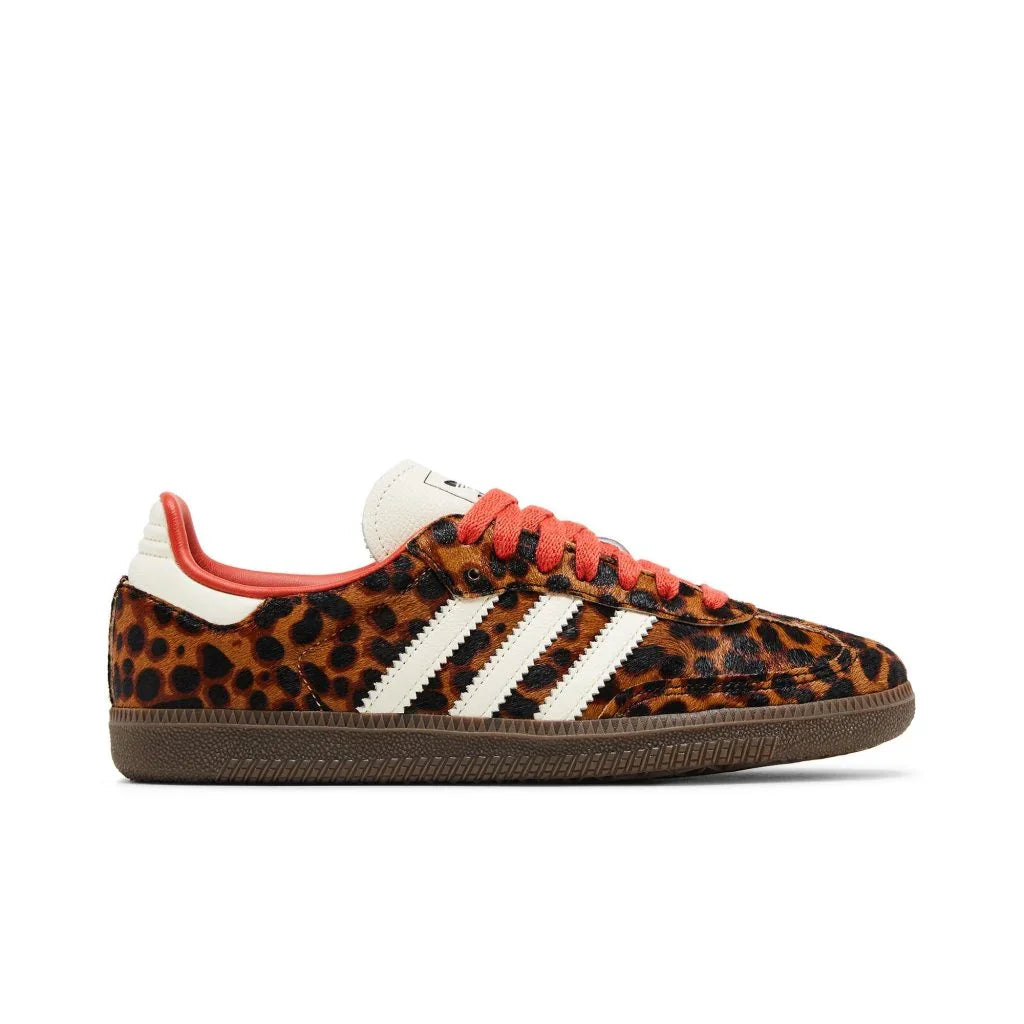 Adidas Samba OG Preloved Red Leopard dámské tenisky