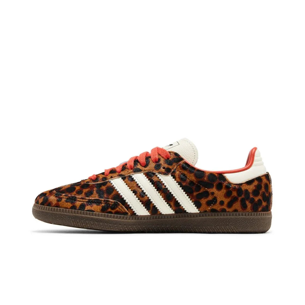 Adidas Samba OG Preloved Red Leopard dámské tenisky