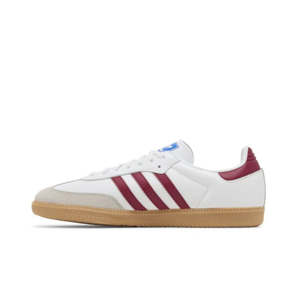 adidas Samba OG White Burgundy Gum