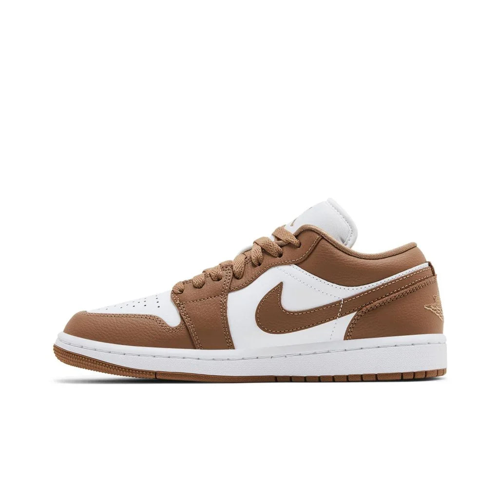 Air Jordan 1 Low Archaeo Brown White dámské tenisky