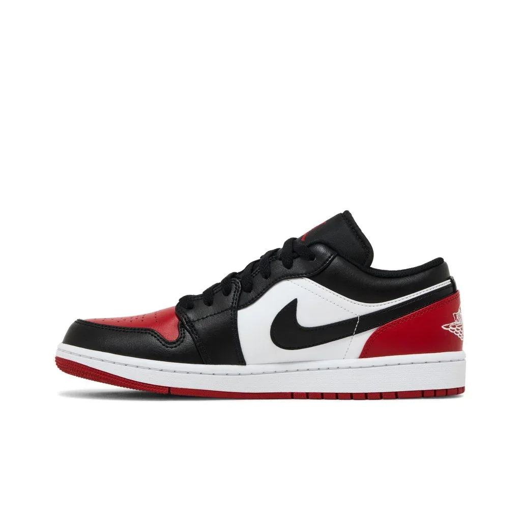 Air Jordan 1 Low Bred Toe 2.0 tenisky