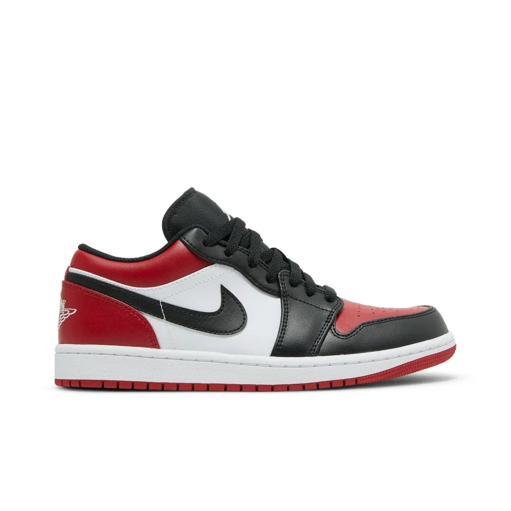 Air Jordan 1 Low Bred Toe tenisky
