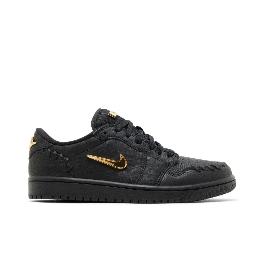 Air Jordan 1 Low Method of Make Black Metallic Gold unisex tenisky