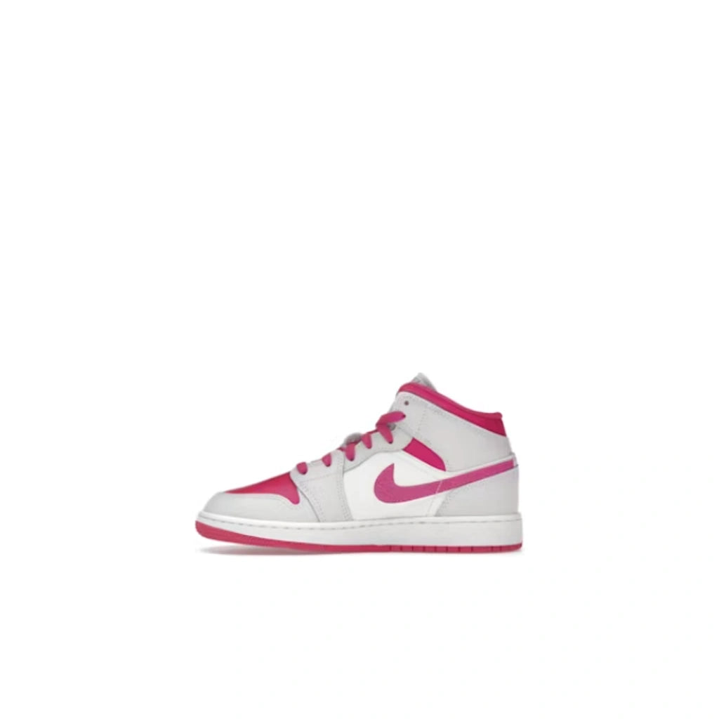 Air Jordan 1 Mid Fire Pink (GS) - Air Jordan 1 Mid