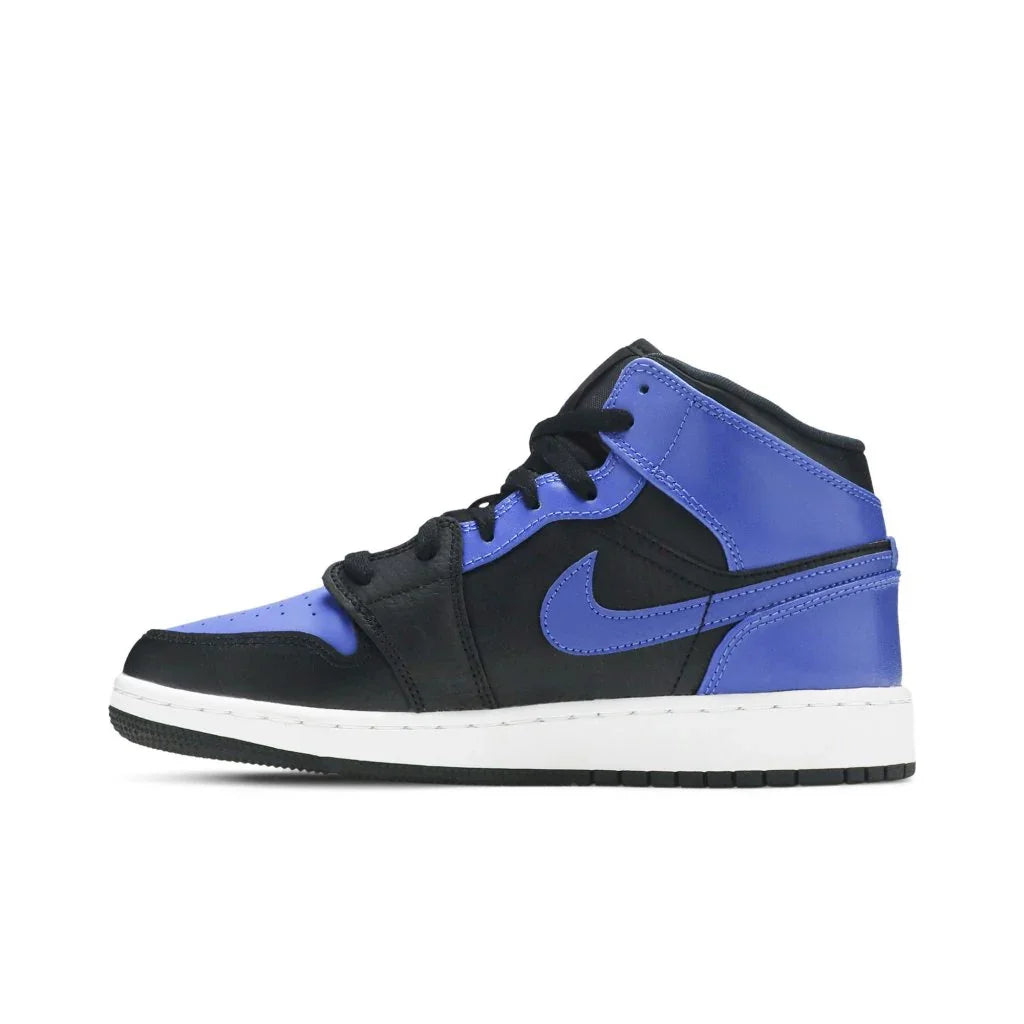 Air Jordan 1 Mid Hyper Royal dětské tenisky