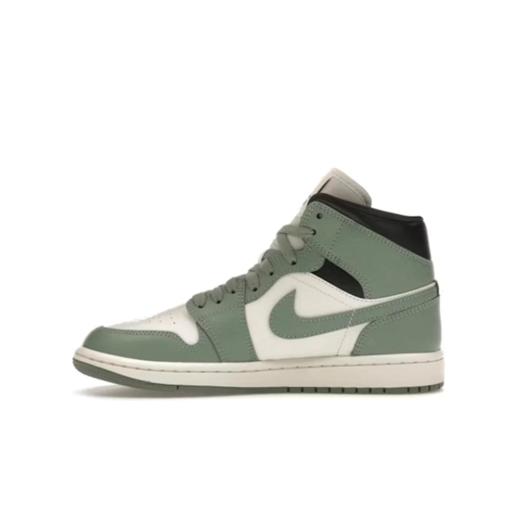 Air Jordan 1 Mid Jade Smoke (W) - Air Jordan 1 Mid