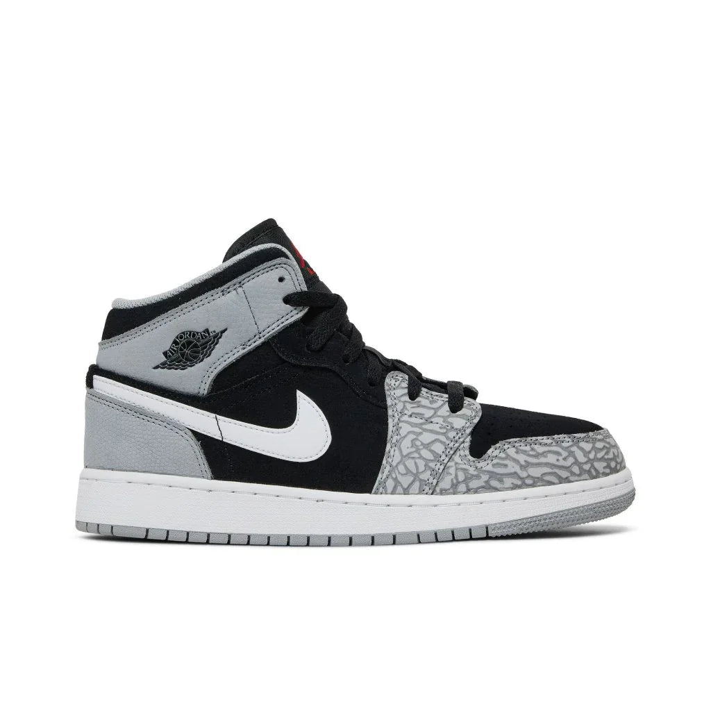Air Jordan 1 Mid SE Elephant Print dětské tenisky