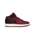Air Jordan 1 Mid Team Red Black White (GS) - Air Jordan 1 Mid