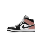 Air Jordan 1 Mid White Rust Pink Black - Air Jordan 1 Mid