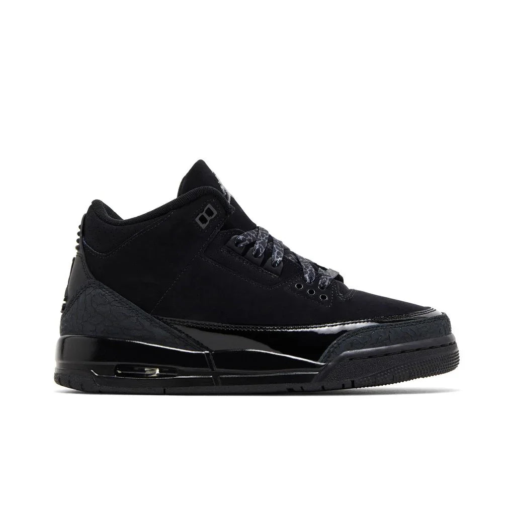 Air Jordan 3 Retro Black Cat (2025) dětské tenisky