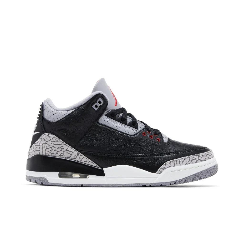 Air Jordan 3 Retro Black Cement (2024) dětské tenisky