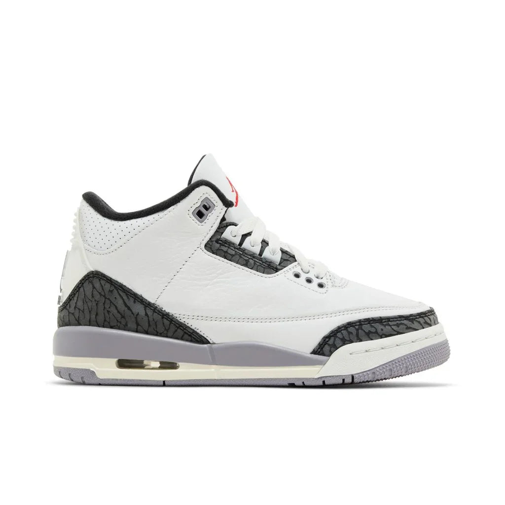 Air Jordan 3 Retro Cement Grey dětské tenisky