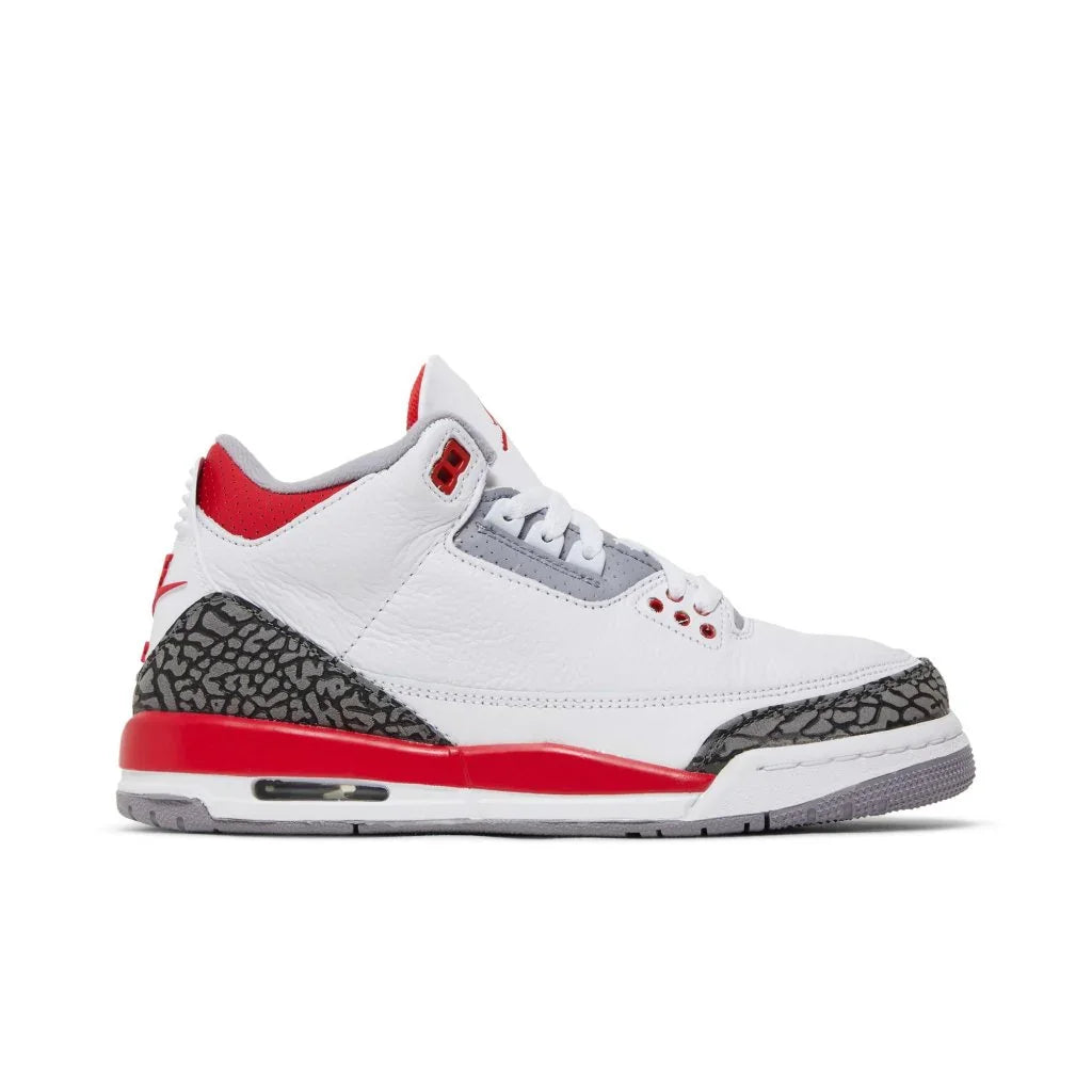 Air Jordan 3 Retro Fire Red (2022) dětské tenisky