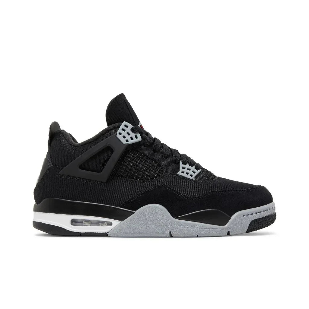 Air Jordan 4 Retro Black Canvas tenisky