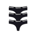 Supreme Custom Panties (3 Pack) Black