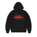 Corteiz Alcatraz Hoodie Black & Red