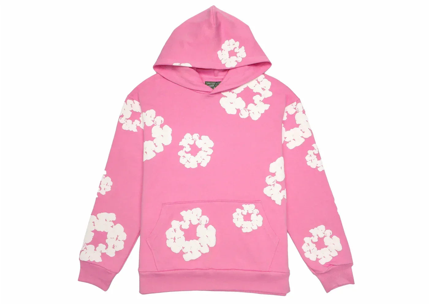 Denim Tears The Cotton Wreath Hoodie Pink mikina