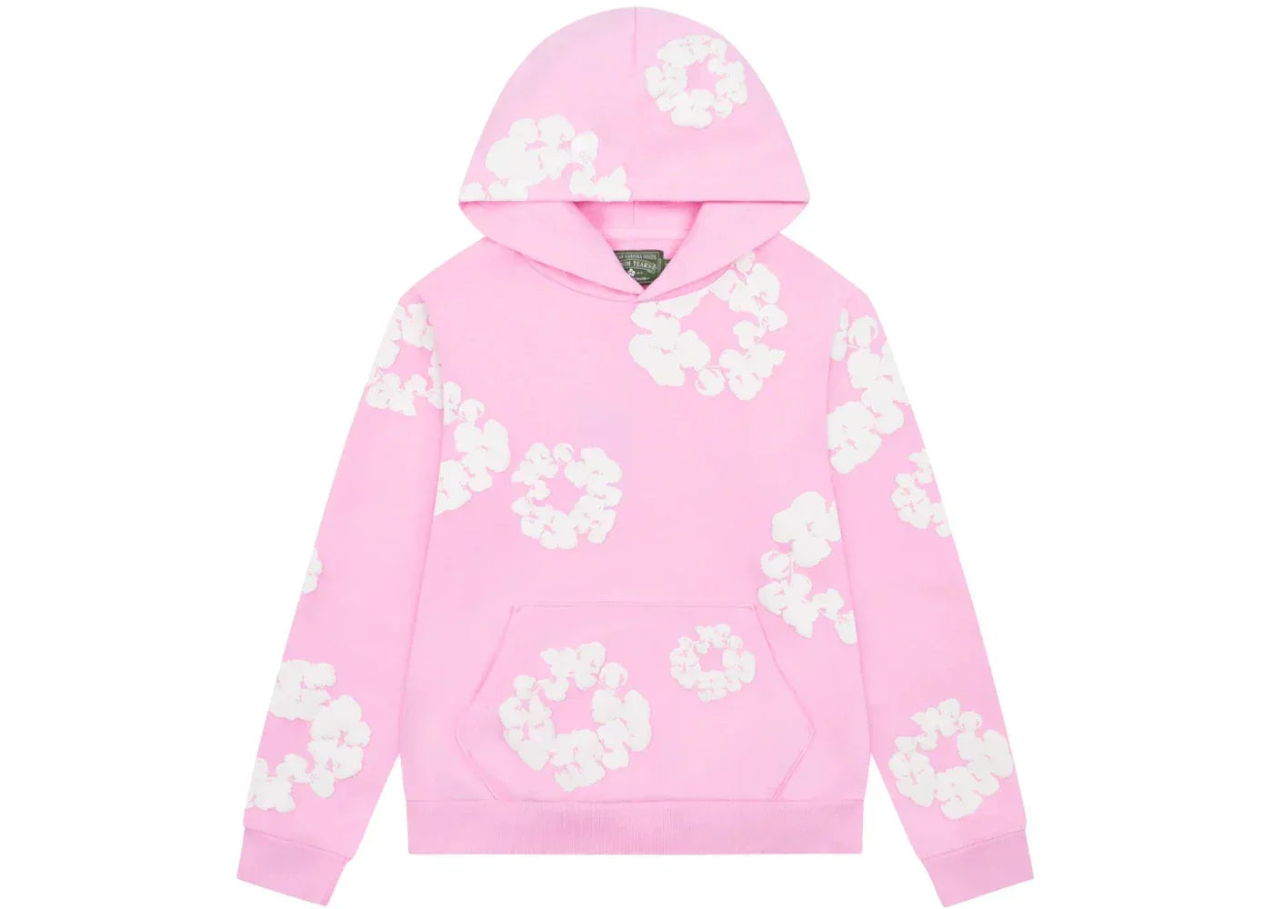 Denim Tears The Cotton Wreath Hoodie Powder Pink mikina