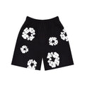 Denim Tears The Cotton Wreath Shorts Black - Denim Tears