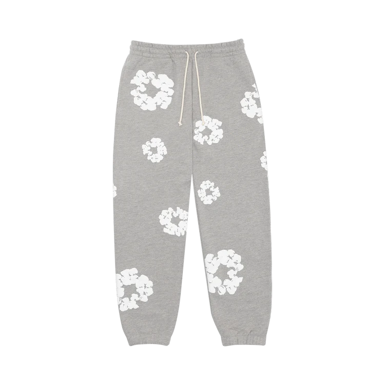 Denim Tears The Cotton Wreath Sweatpants Gray tepláky