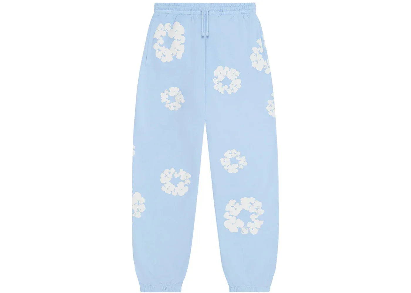 Denim Tears The Cotton Wreath Sweatpants Powder Blue tepláky