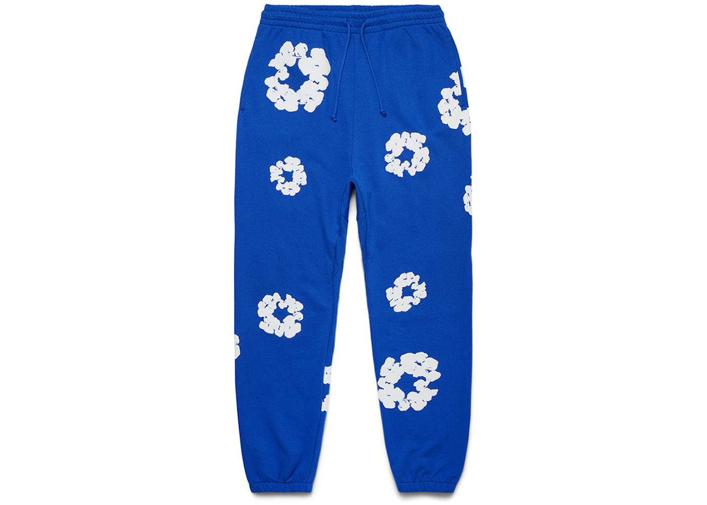 Denim Tears The Cotton Wreath Sweatpants Royal Blue tepláky