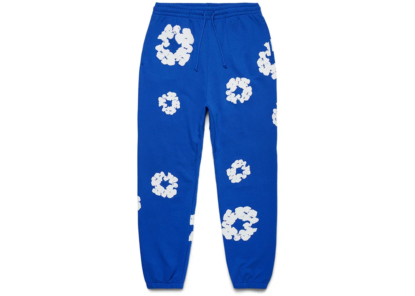 Denim Tears The Cotton Wreath Sweatpants Royal Blue tepláky