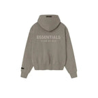Fear of God Essentials Classic Fleece Zip-Up Hoodie Glossy Homestead Heather
