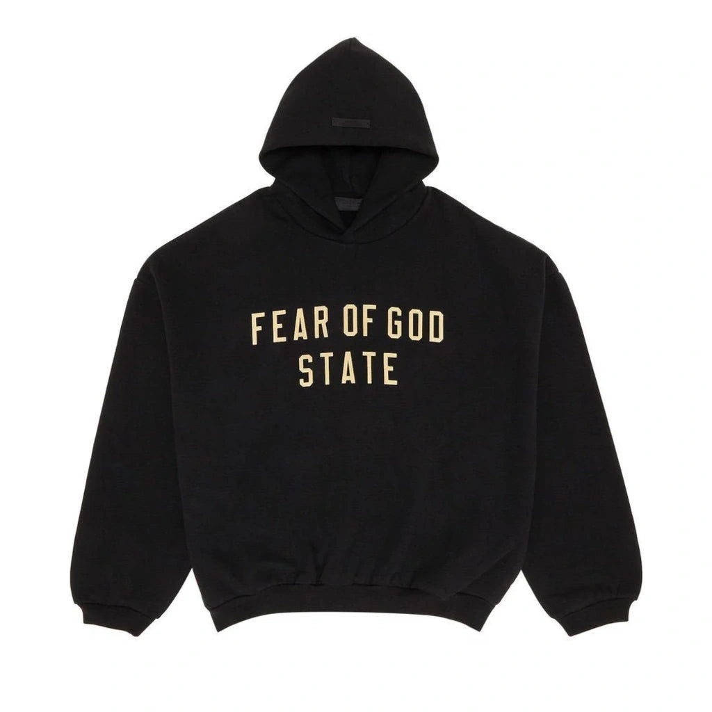 Fear of God Essentials Fleece Hoodie Black