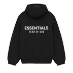 Fear of God Essentials Fleece Hoodie Black unisex mikina