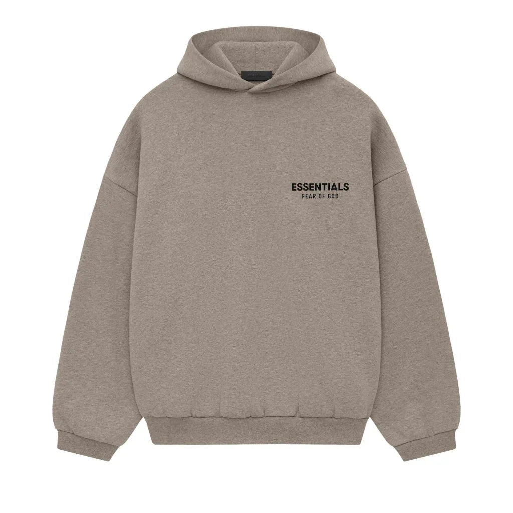 Fear of God Essentials Fleece Hoodie Dark Heather Gray pánská mikina