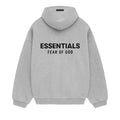 Fear of God Essentials Fleece Hoodie Light Heather Gray unisex mikina